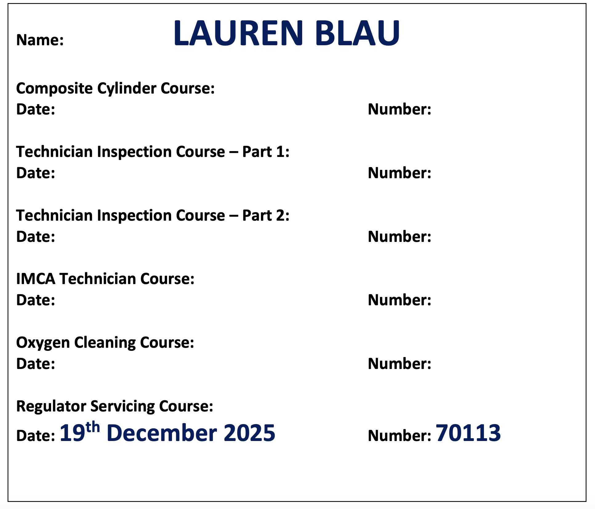 Lauren e-card